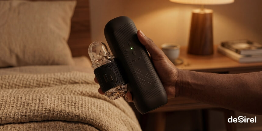 The Handy 1.1, The Handy 2 and The Handy 2 Pro smart masturbators comparison | Desirel.co.uk Sex Shop