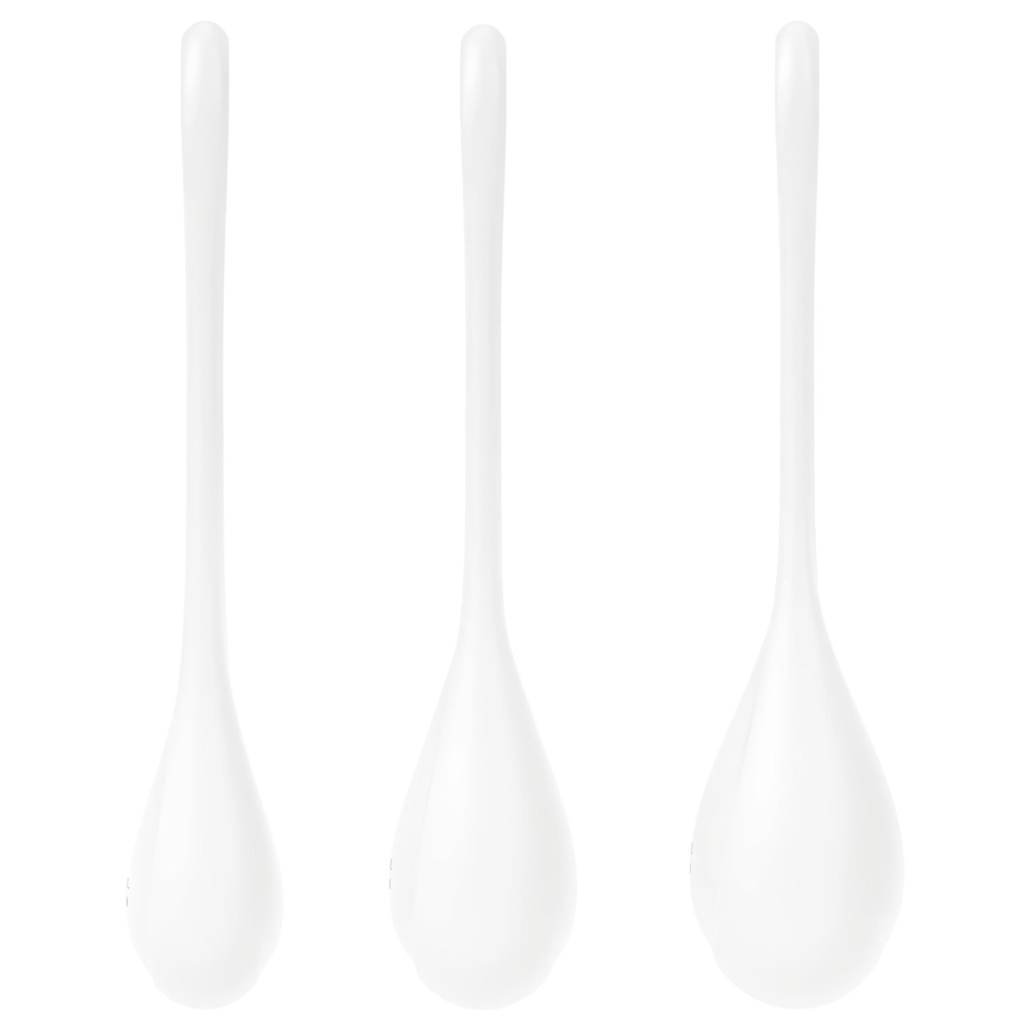 Satisfyer Yoni Power 1 - Geisha Ball Set - White (3-piece)