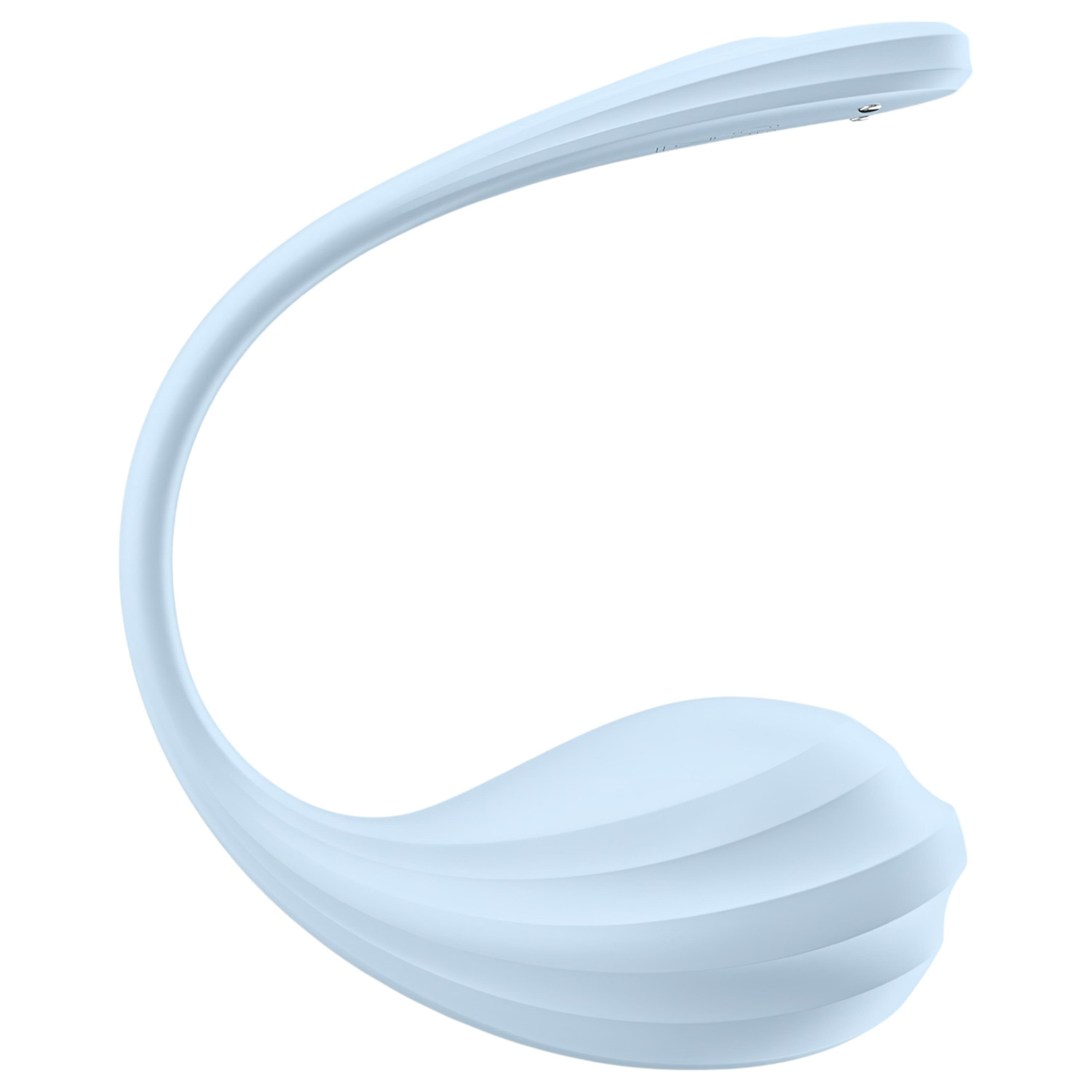 Satisfyer Smooth Petal - wearable app-controlled vibrating egg (blue)