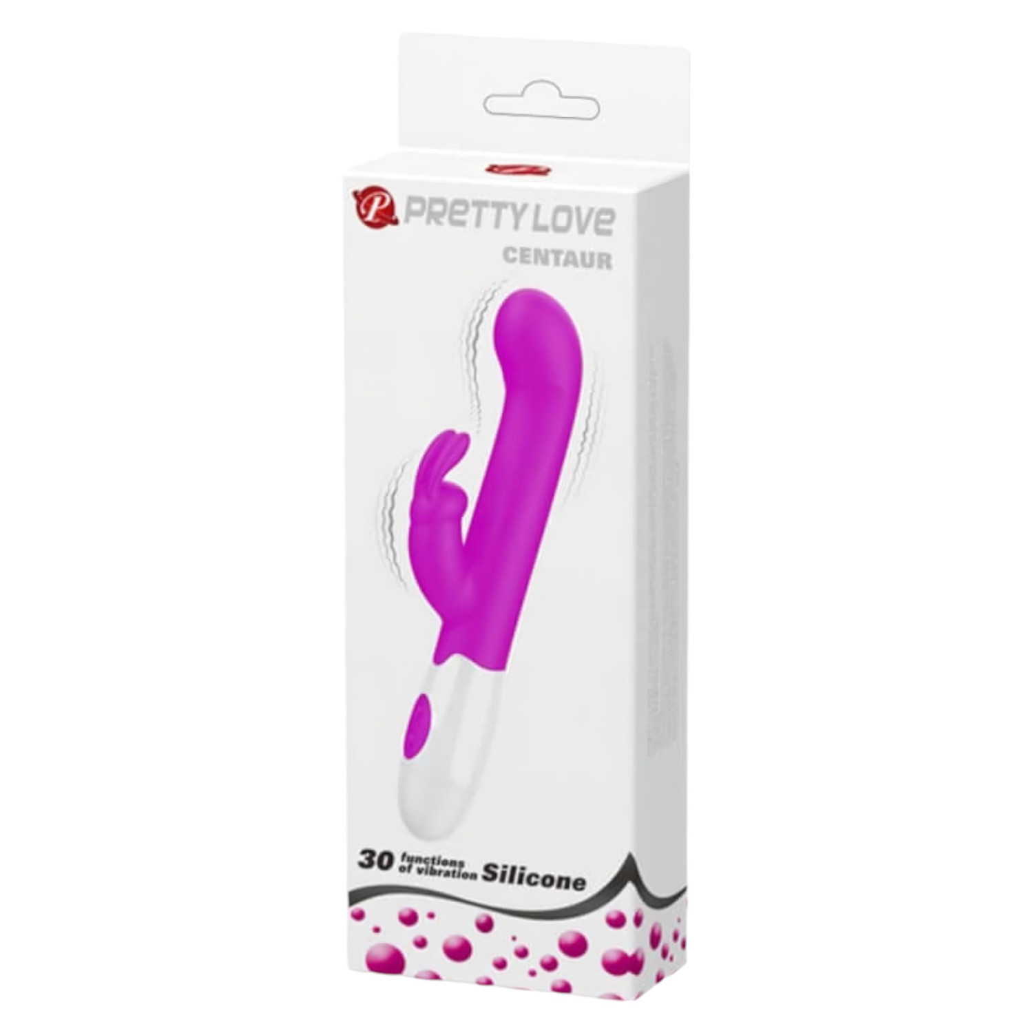 Pretty Love Centaur - rabbit-style G-spot vibrator with clitoral arm (pink)